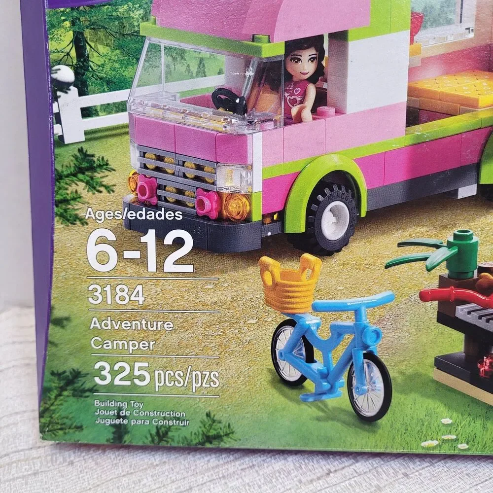 LEGO Friends Adventure Camper (3184) NEW! SEALED! 325 pieces - 2012 - Retired